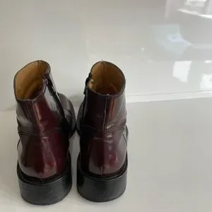 Dolce&Gabbana Authentic Mens Short Boots Burgundy Color Size 7 1/2 Pre-Owned. Dolce & Gabbana | Shoes | Dolcegabbana Authentic Mens Short  main image 3